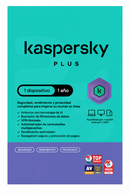 ANTIVIRUS KASPERSKY PLUS / 1 PC / 1 AÑO