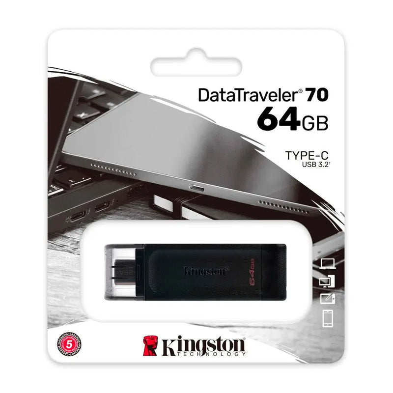 Memoria USB 64GB Tipo C (DT70/64GB)