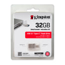 Memoria USB OTG 32GB TIPO C Kingston 3.0 (DTDUO3C/32GB)