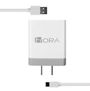 Cargador 1 HORA GAR092 Tipo C 3A 18W + Cable blanco