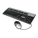 Teclado y mouse HP USB SP (631341-B21)