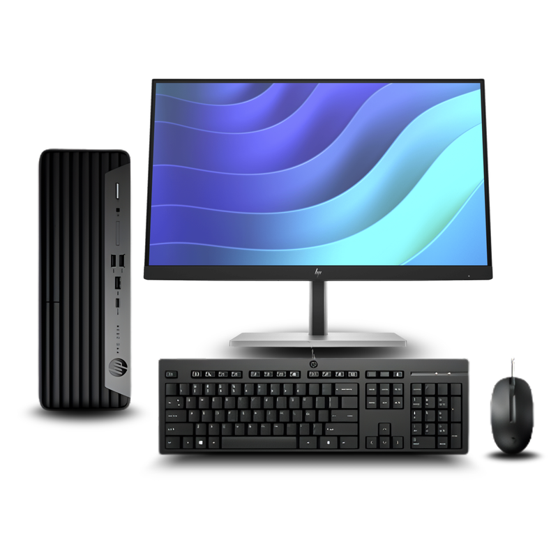 Computadora de escritorio HP Elite SFF 800 G9, 16GB, 1TB SSD+ Monitor HP E22 G5