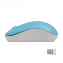 Mouse Inalámbrico Meetion Office series MT-R545 Cyan