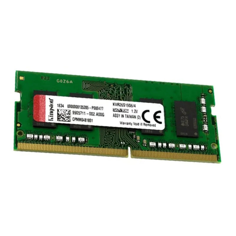 Memoria para laptop Kingston 4GB DDR4 (KVR26S19S6/4)