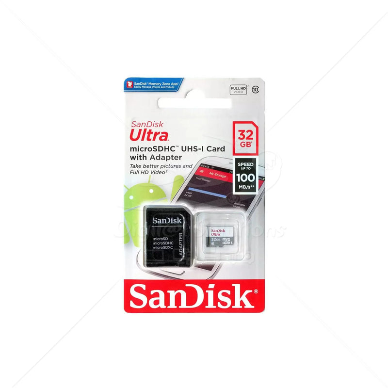 Memoria micro-SD 16GB Sandisk (SDSQUNR-032G-GN3MA)