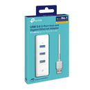 Adaptador TP-LINK UE330 USB a Ethernet Gigabit + Hub USB 3.0| 3 puertos