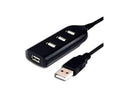 Hub USB 2.0 de 4 puertos iBLUE (52054-BK)