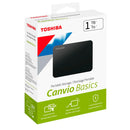 Disco duro externo Toshiba Canvio Basics 1TB (HDTB510XK3AA)