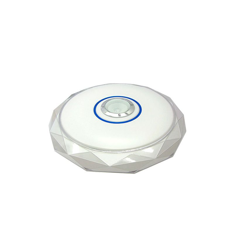 Lámpara LED Smart VOLKSCOMM RGB BT Altavoz (SP72W)