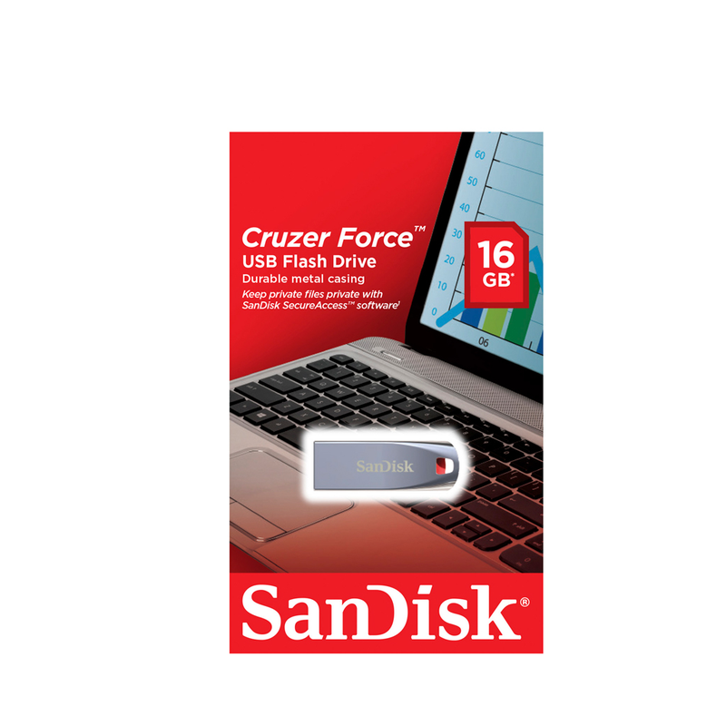 Memoria Flash SANDISK Force, 16GB USB 2.0/ 3.0 (SDCZ71-016G-B35)