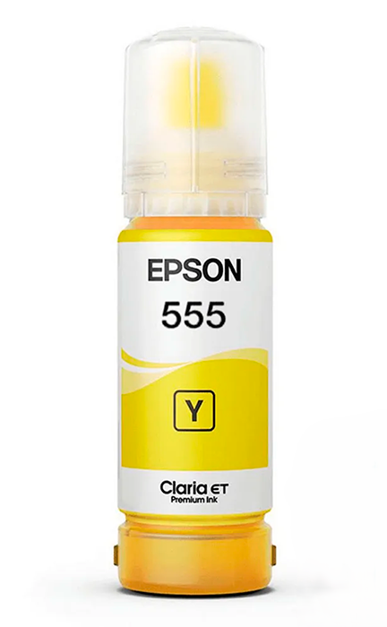 Botella de Tinta Epson T554 Y T555