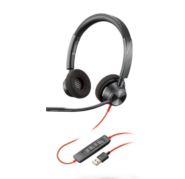 Audífono USB-C Poly microfono omnidireccional  BW3325