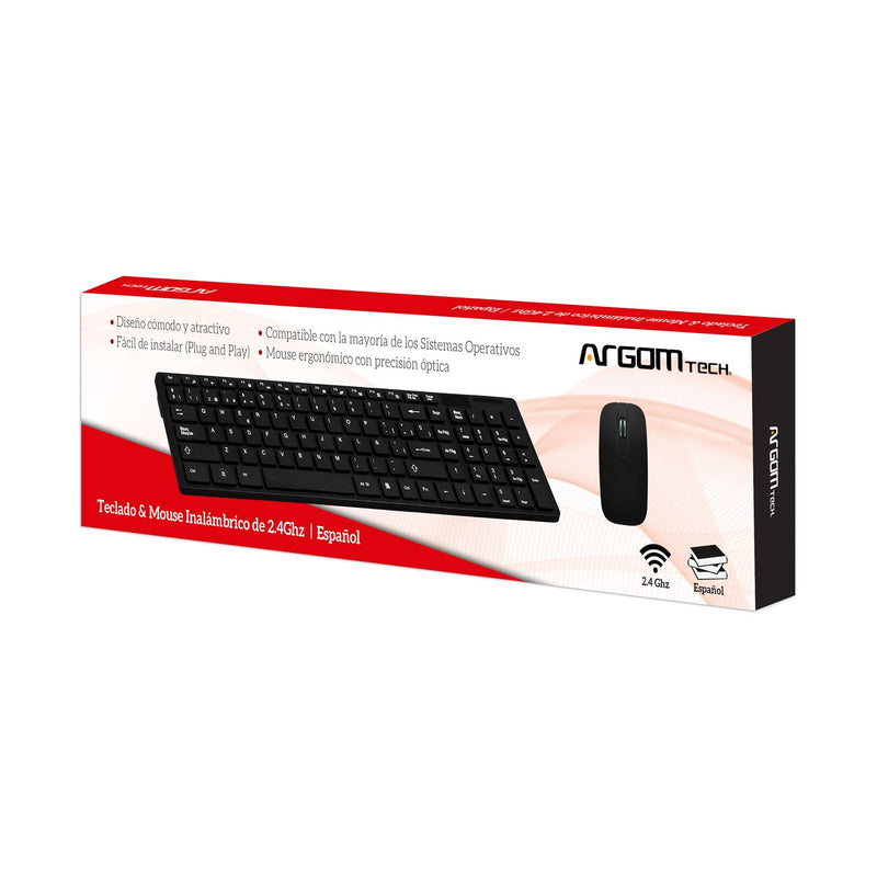 Teclado y mouse con cable USB(ARG-KB-7436)