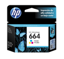 Cartucho de tinta para impresora 664 HP