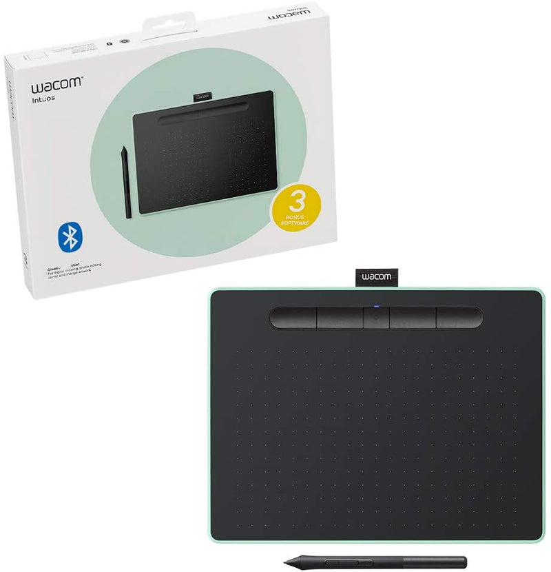 Tableta Gráfica Intuos S Bluetooth Pistachio (CTL4100WLE0 )