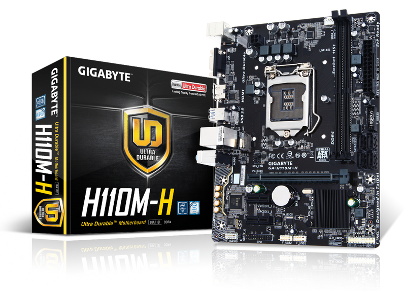 Placa madre GA-H110M-H