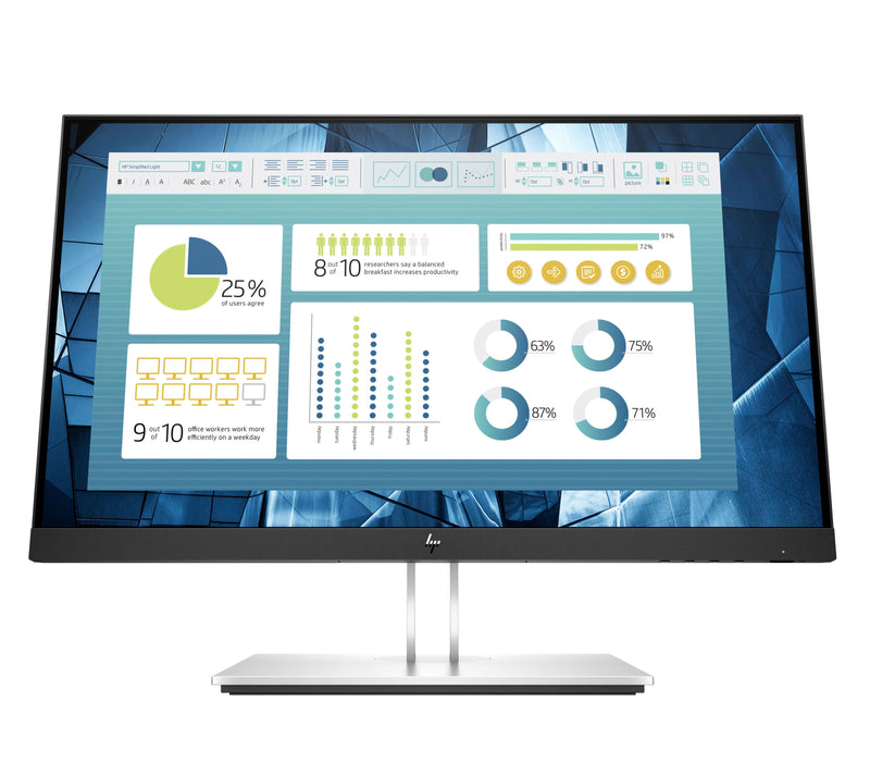 Monitor 21.5", HP VGA, HDMI, DisplayPort™ 1.2, USB (E22 G4)