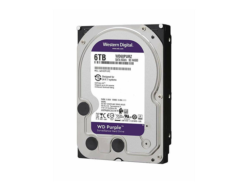 Disco Duro para Videovigilancia Western Digital WD63PURZ 6TB