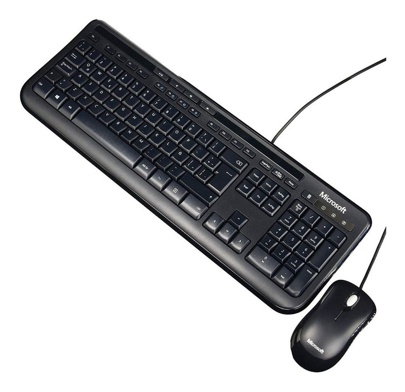 Teclado y Mouse con cable USB Wired 600