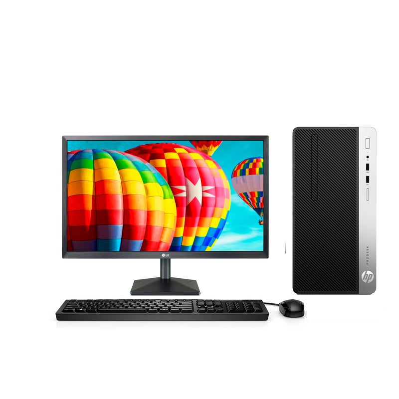 Computadora de escritorio HP Prodesk 400 G6 SFF + Monitor LG  20MK400H 19.5"